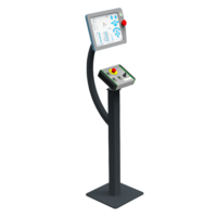 Bedienpanel Schweißroboter