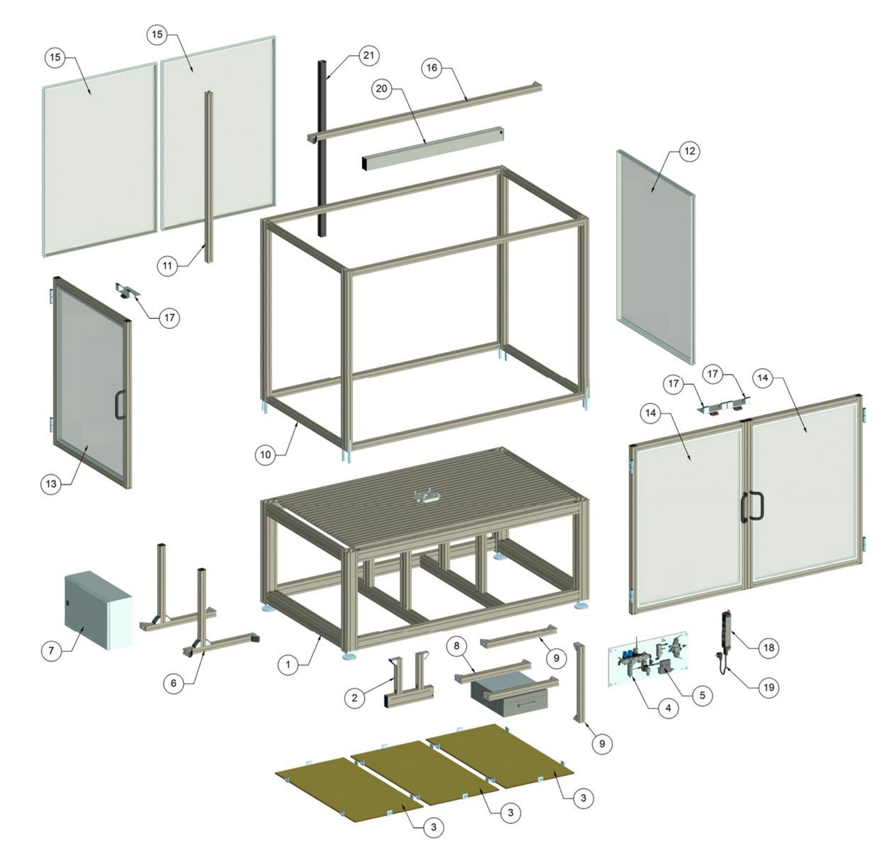 Komponenten für die Konfiguration